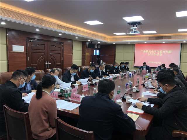 廣海鎮(zhèn)開展黨史學(xué)習(xí)教育總結(jié)會議、專題民主生活會4.jpg
